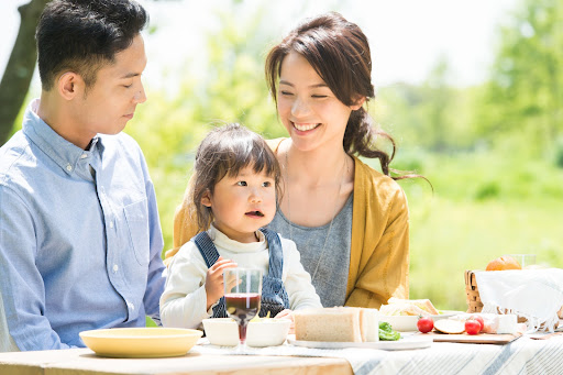 親子でピクニック