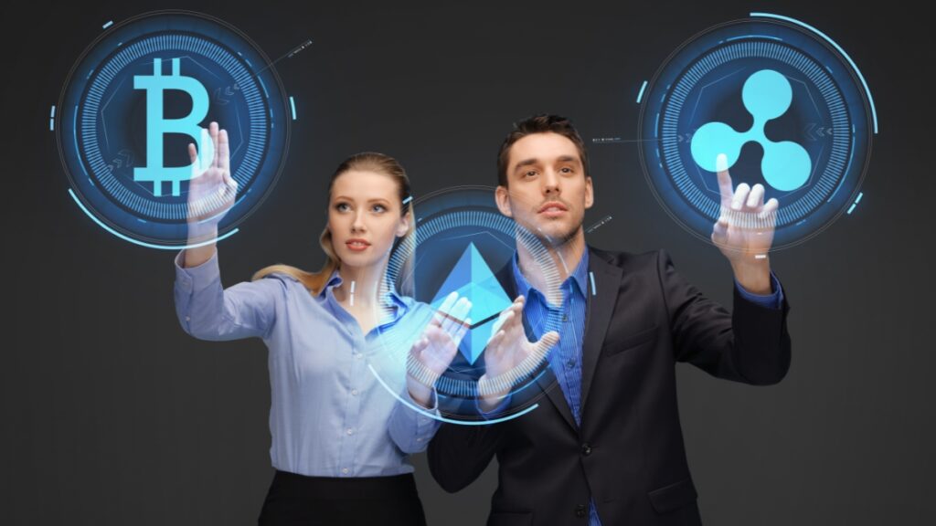 暗号通貨ホログラムのチーム