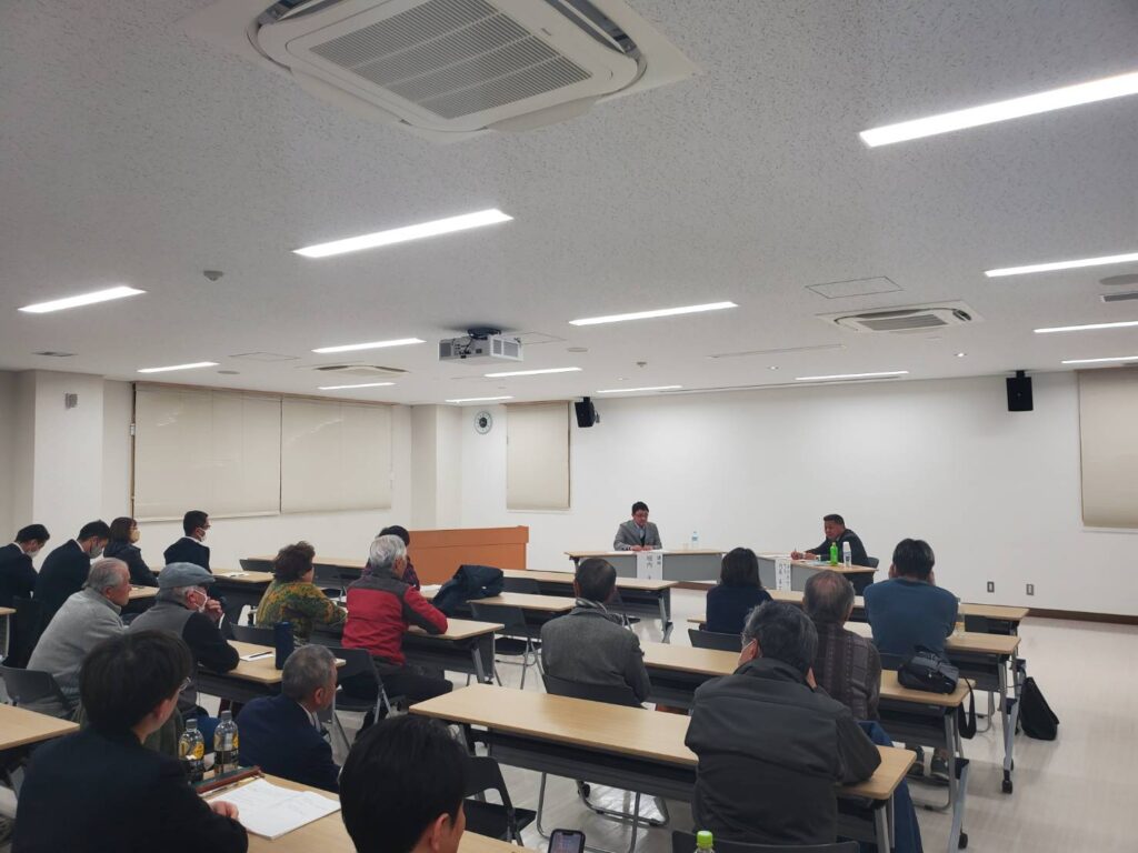 セミナー写真　対談　俯瞰