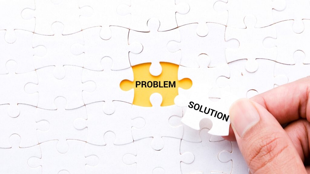 Problem とSolutionのパズルをする人