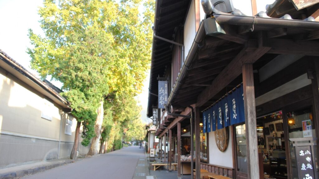 小布施の街並み