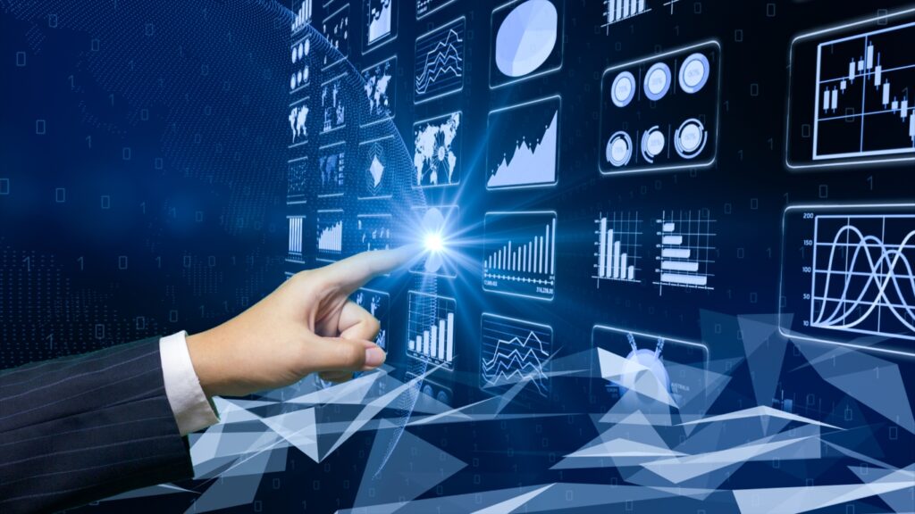 5GとAI技術、グローバル通信ネットワーク構想。