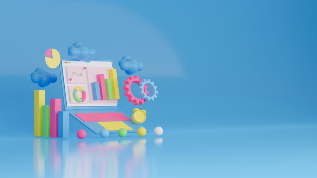 アナリティクスで売り上げアップのイラスト