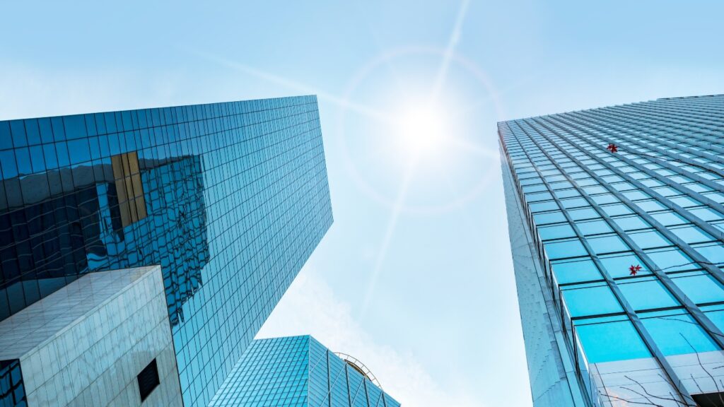 大企業のイメージ　高層ビル