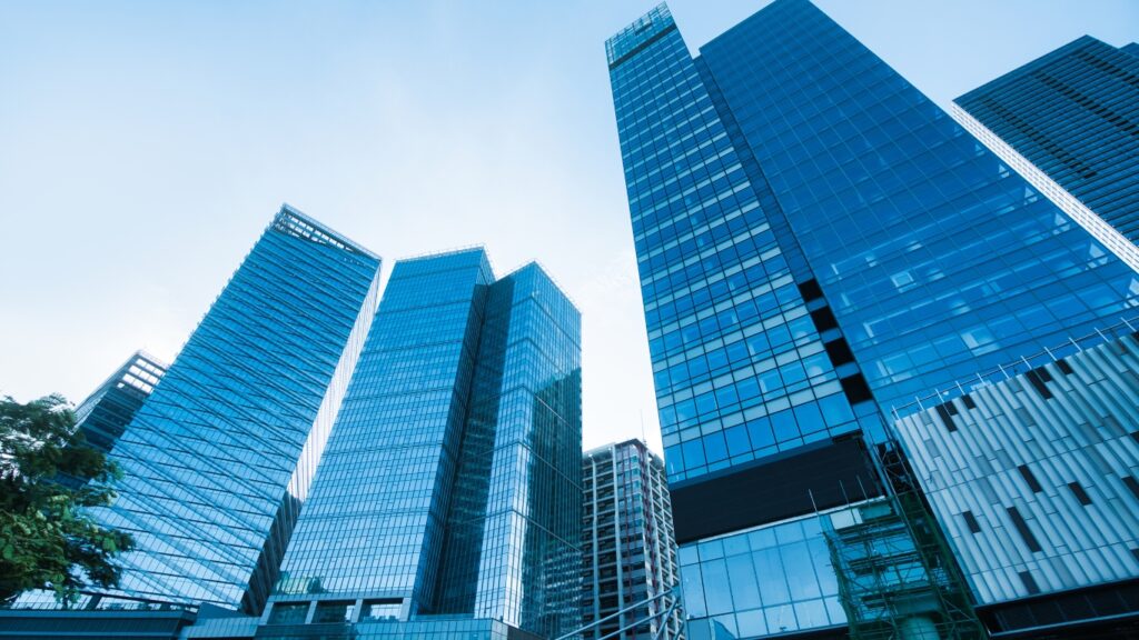 マニラの高層ビル群