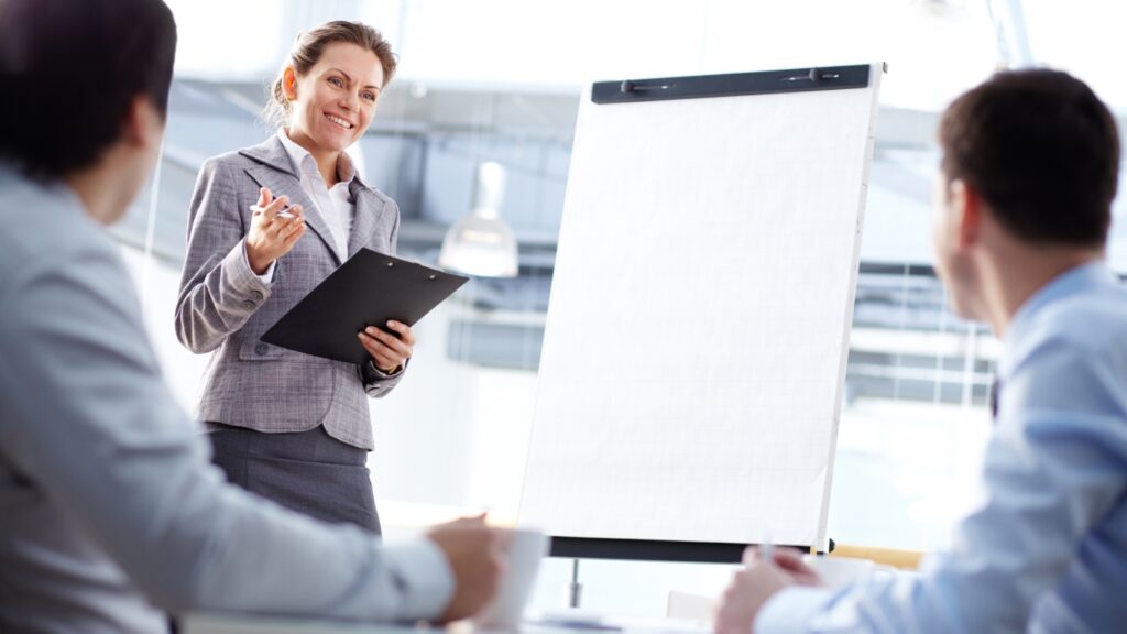 企業の研修の様子