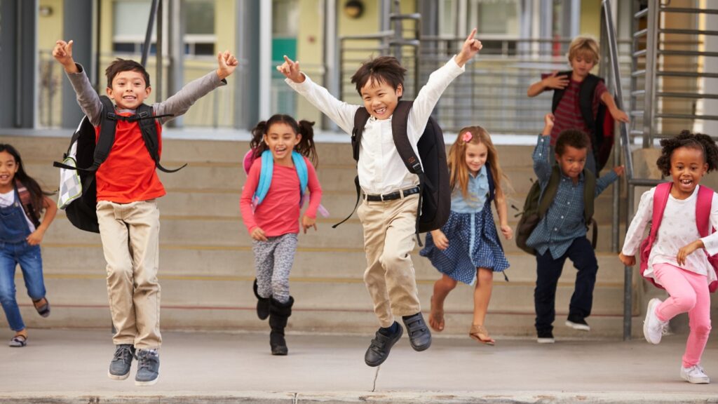多国籍の子供が通う学校