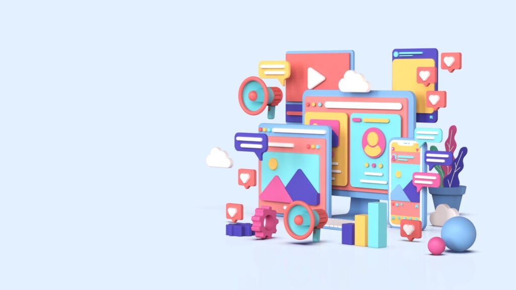 メディアのイラスト