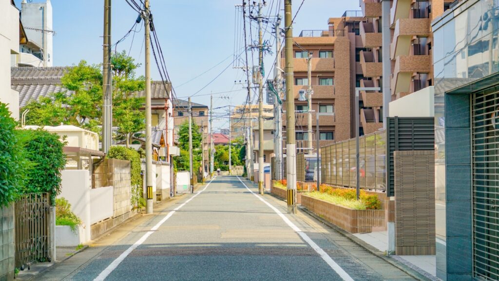 住宅地　日常