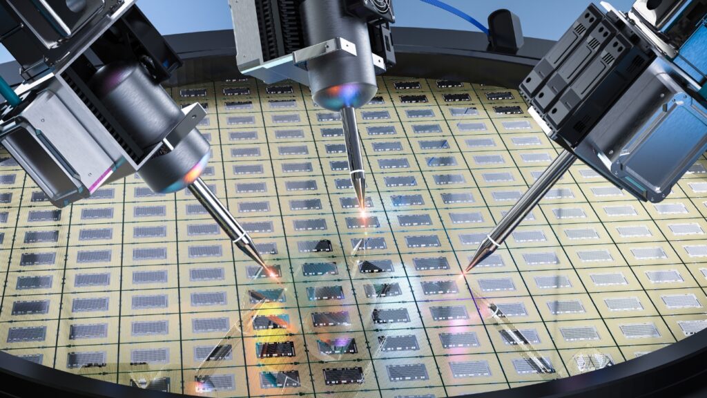 ロボットアームを用いた半導体製造