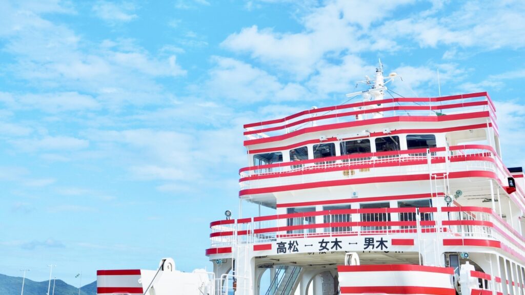 高松のフェリー
