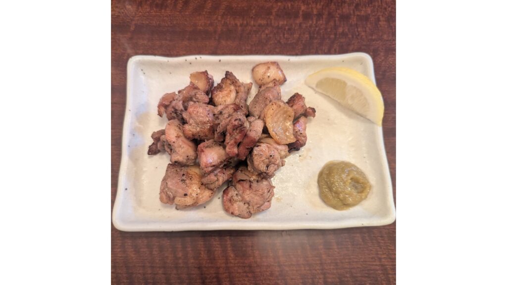 比内地鶏炭火焼き