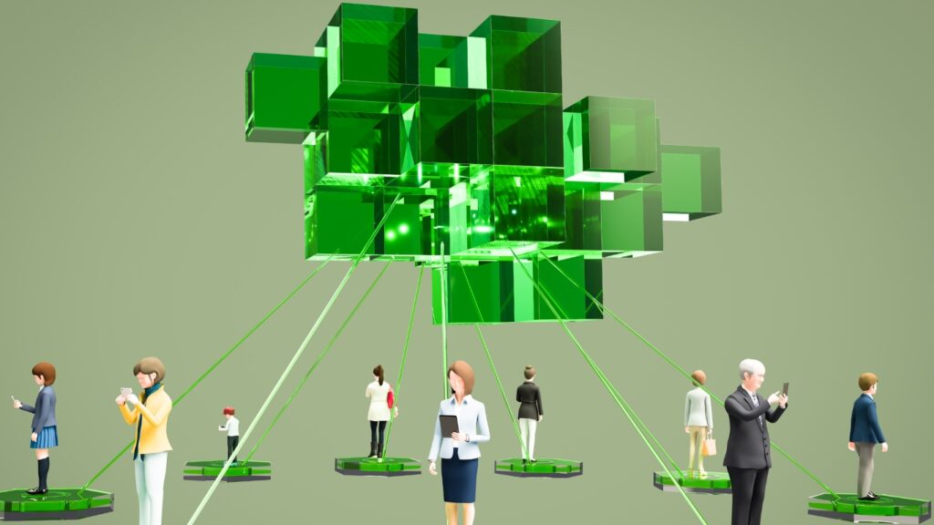 ネットワークでつながる人々