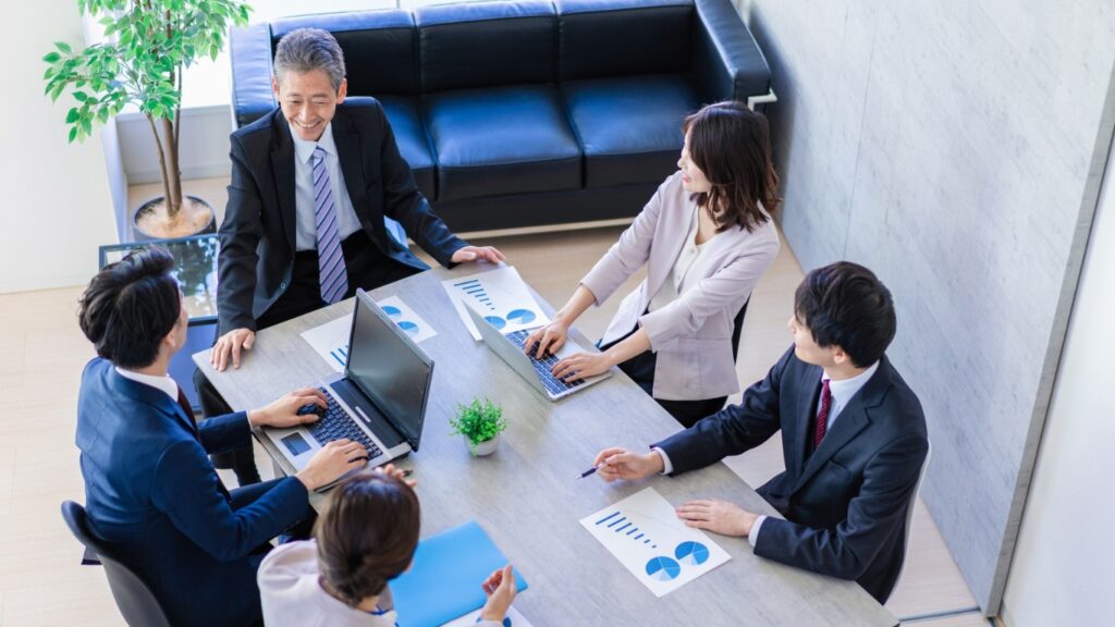 異なる世代のいる職場