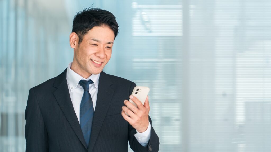 40代男性ビジネスパーソン