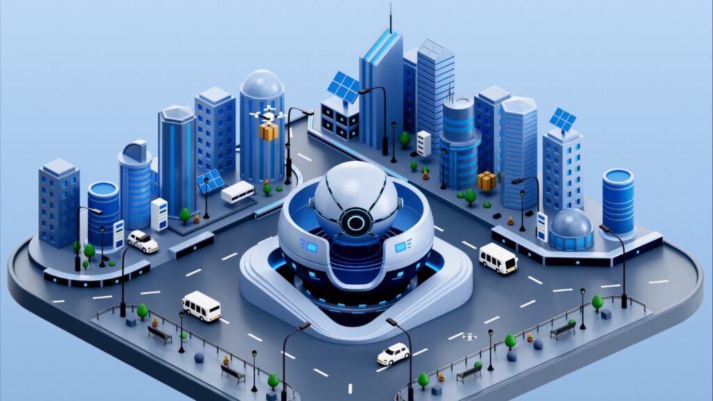 スマートシティーのイメージ