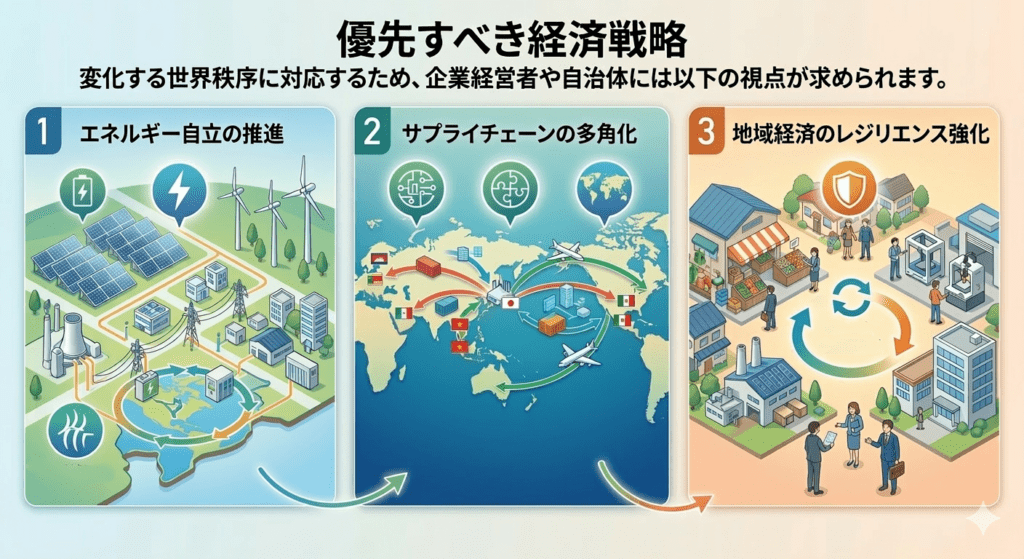 優先すべき経済戦略