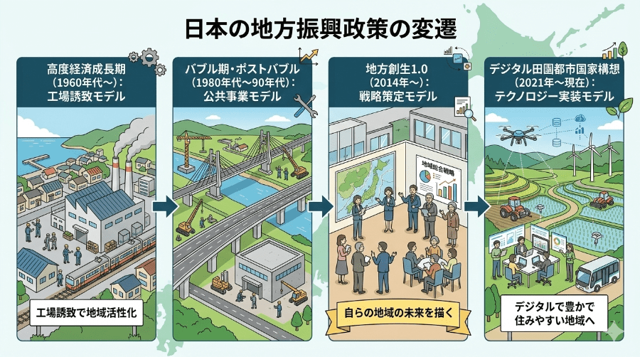 地方創生政策の変遷